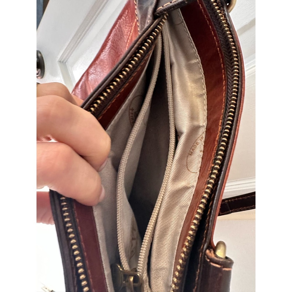 leather handbag,red leather backpack - Picture 8 of 12